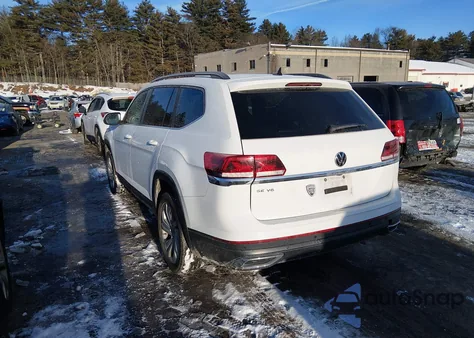 2021 Volkswagen Atlas 3.6L V6 Se W/Technology из США, поврежденный, VIN 1V2JR2CA6MC604911
